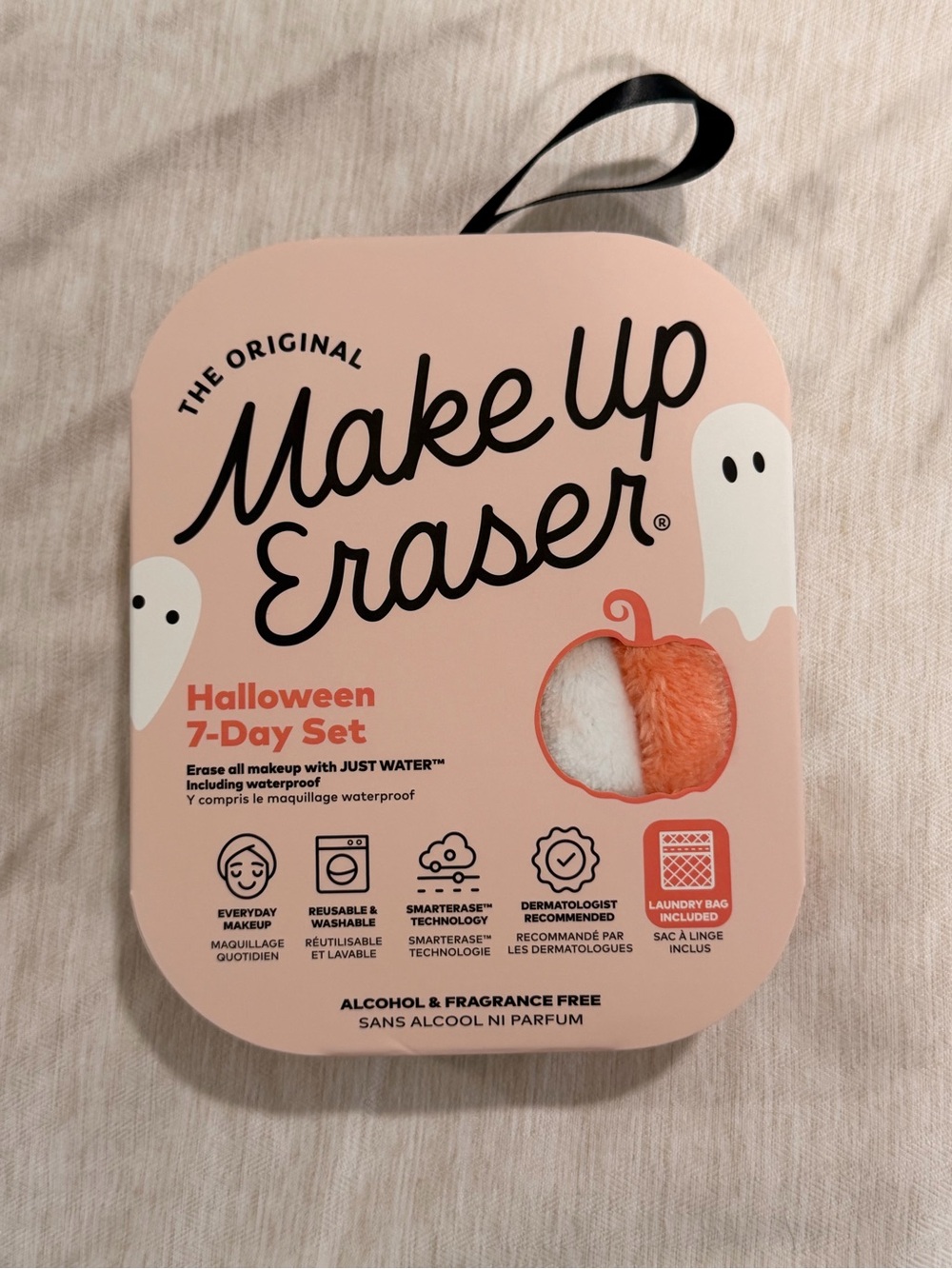 MakeUp Eraser Halloween 7-Day Set - Pink & Orange
